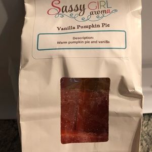 Sassy Girl Aroma Vanilla Pumpkin Pie Chunk Bag